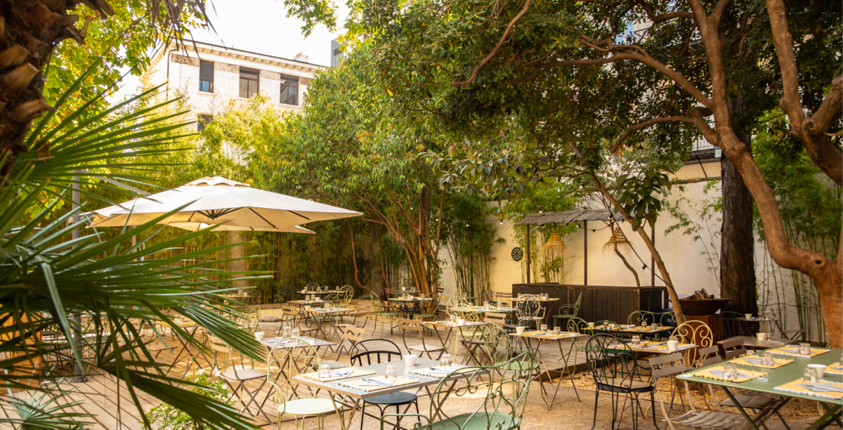 Le restaurant - Jardin Montgrand - Marseille - Restaurant sympa Marseille