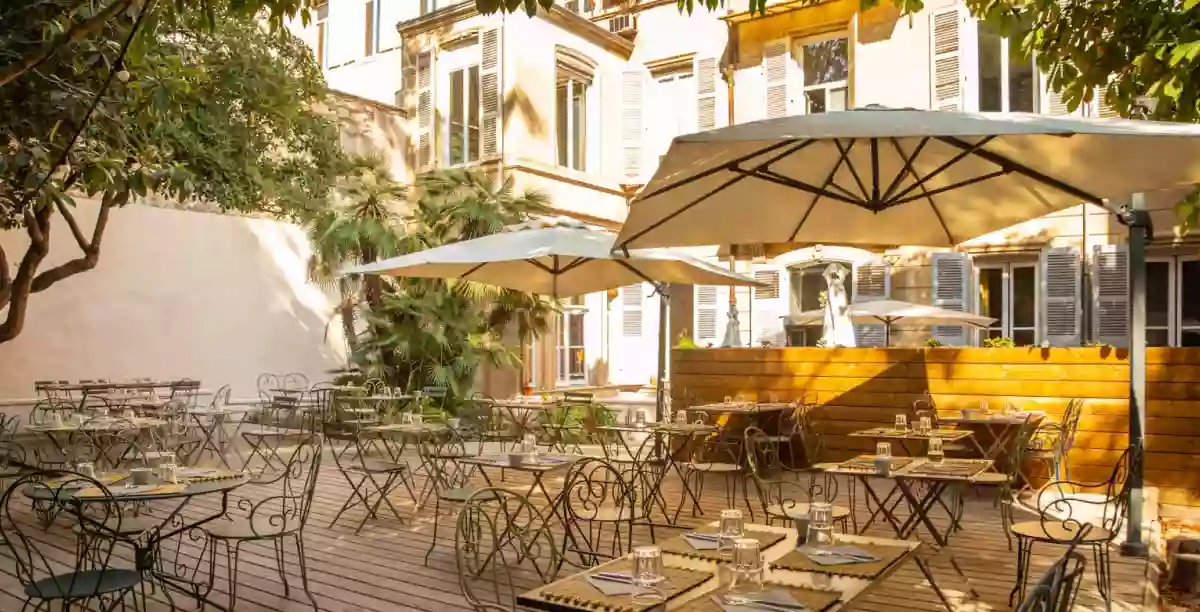 Jardin Montgrand - Restaurant Marseille - Restaurant terrasse Marseille